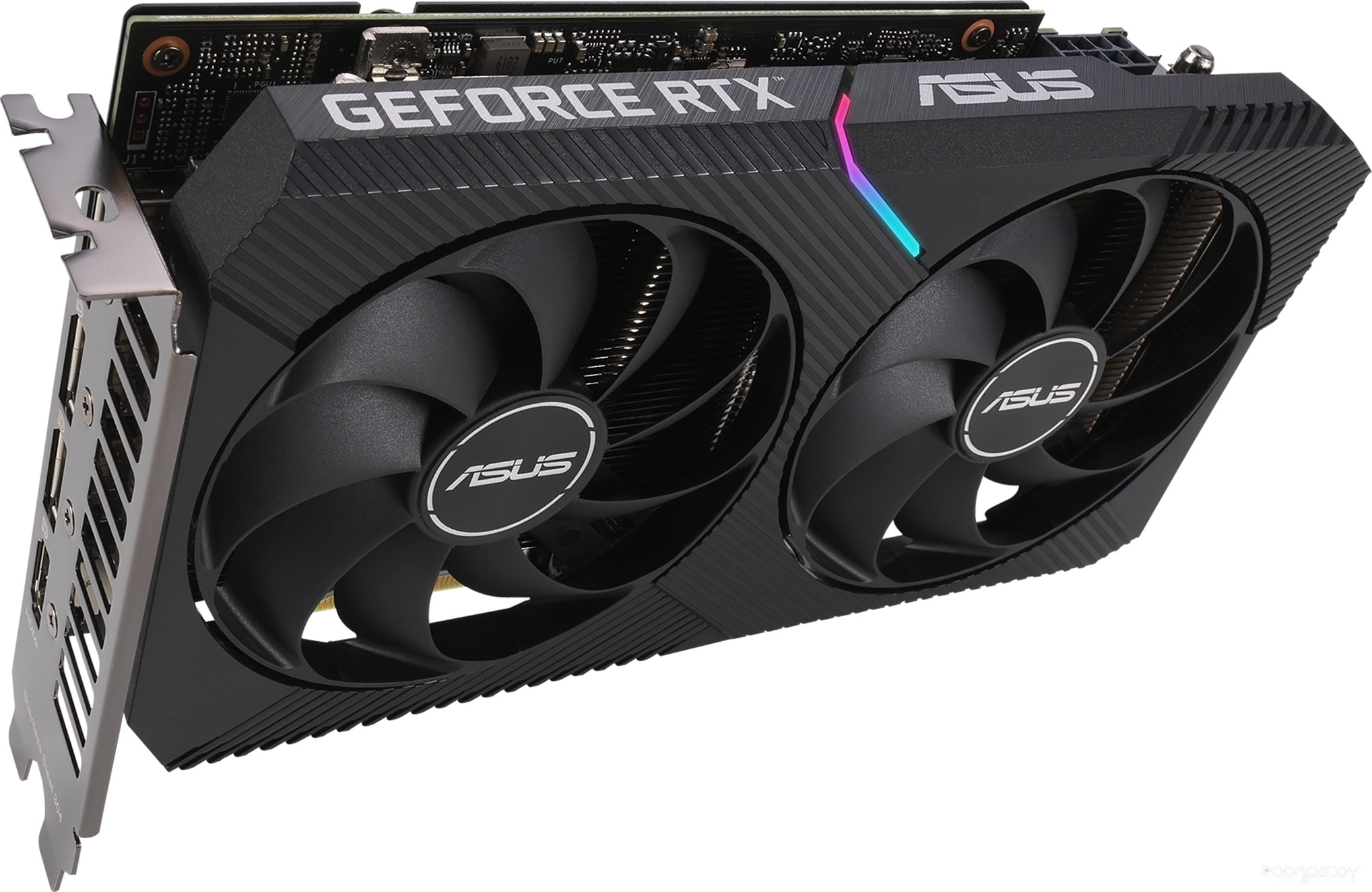 Видеокарта Asus Dual GeForce RTX 3060 V2 OC 12GB GDDR6 DUAL-RTX3060-O12G-V2, фото 7