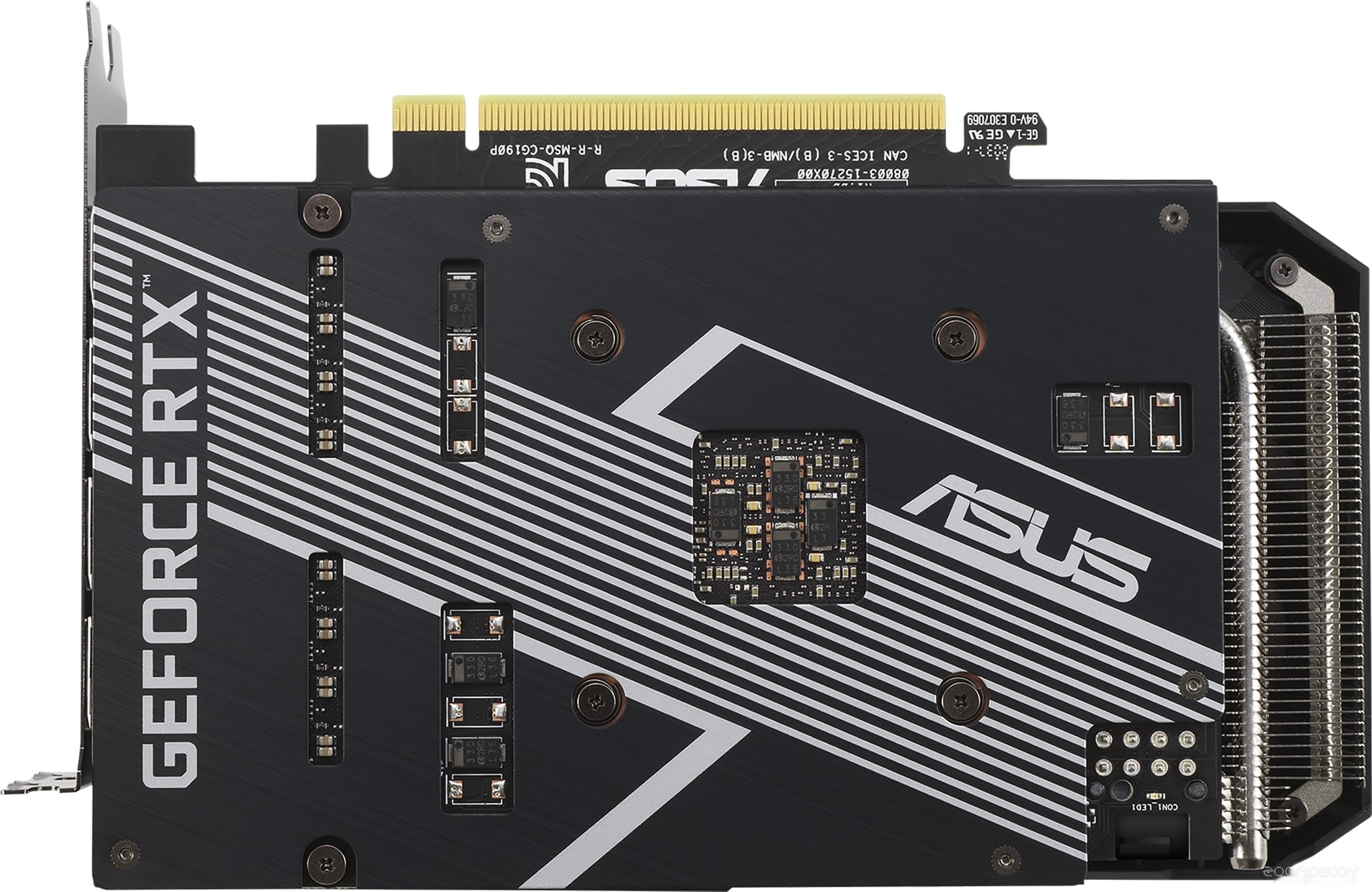 Видеокарта Asus Dual GeForce RTX 3060 Ti V2 Mini OC Edition 8GB GDDR6, фото 5