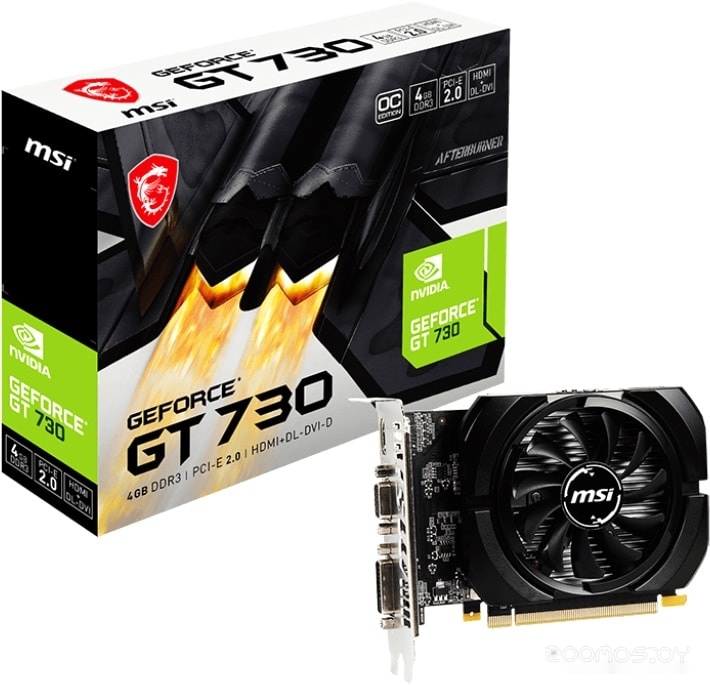 Видеокарта MSI GeForce GT 730 4GB DDR3 N730K-4GD3/OCV1, фото 5