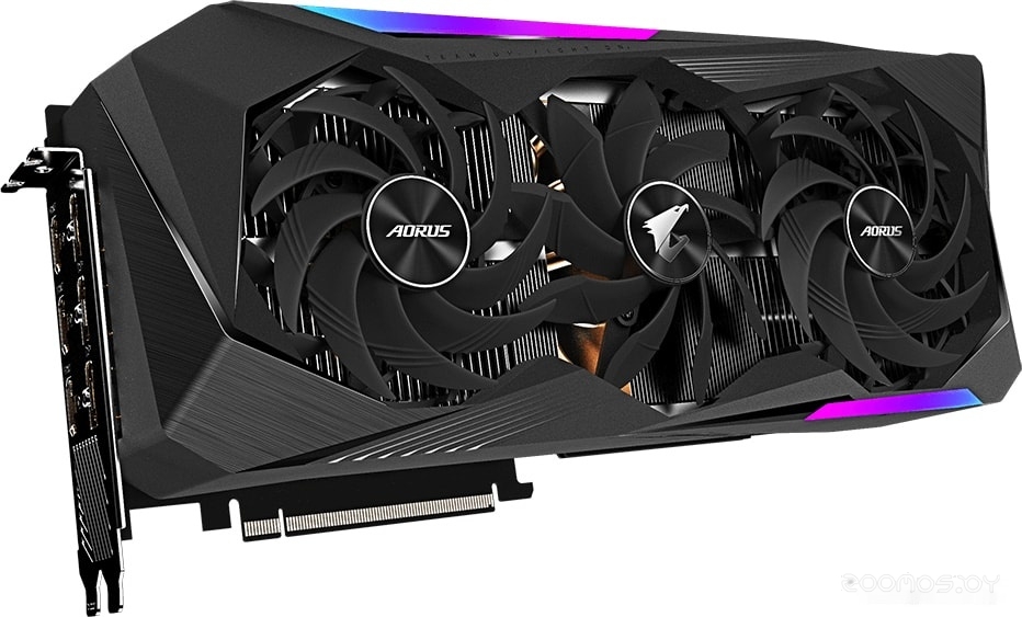 Видеокарта Gigabyte Aorus GeForce RTX 3070 Ti Master 8G GDDR6X GV-N307TAORUS M-8GD, фото 5