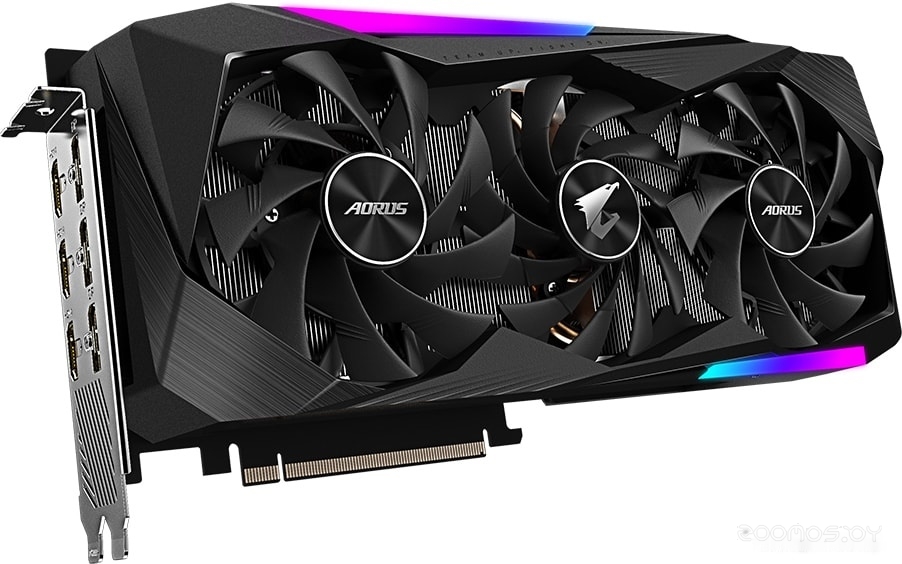 Видеокарта Gigabyte Aorus GeForce RTX 3070 Master 8G (rev. 2.0), фото 2