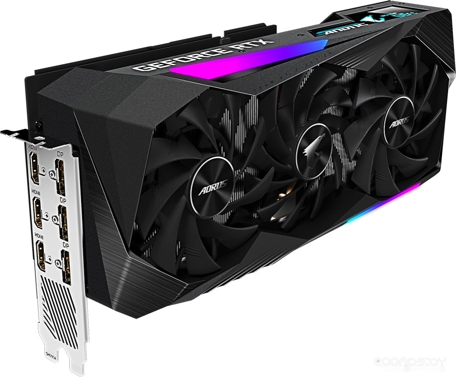 Видеокарта Gigabyte Aorus GeForce RTX 3070 Master 8G (rev. 2.0), фото 6
