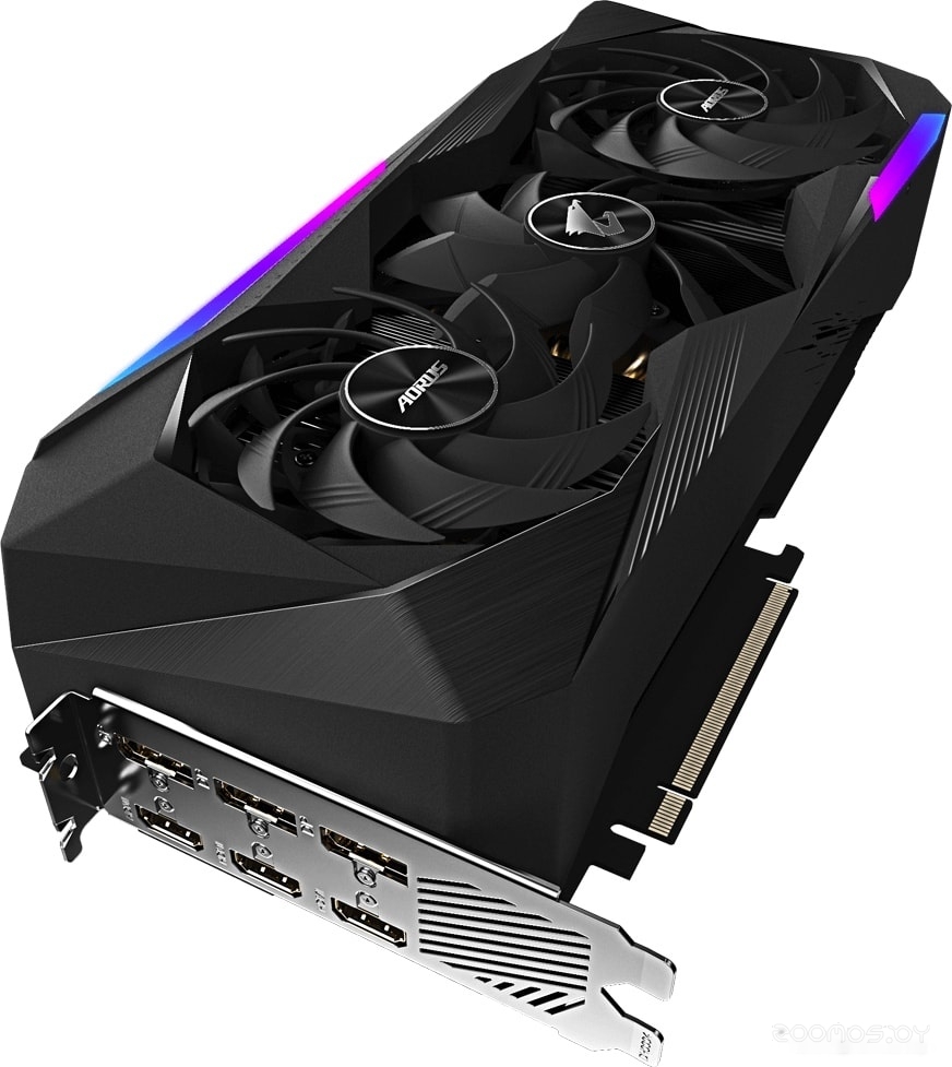 Видеокарта Gigabyte Aorus GeForce RTX 3070 Ti Master 8G GDDR6X GV-N307TAORUS M-8GD, фото 3