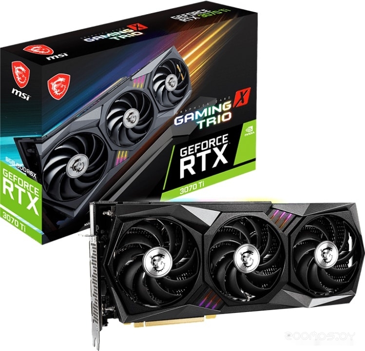 Видеокарта MSI GeForce RTX 3070 Ti Gaming X Trio 8G, фото 6