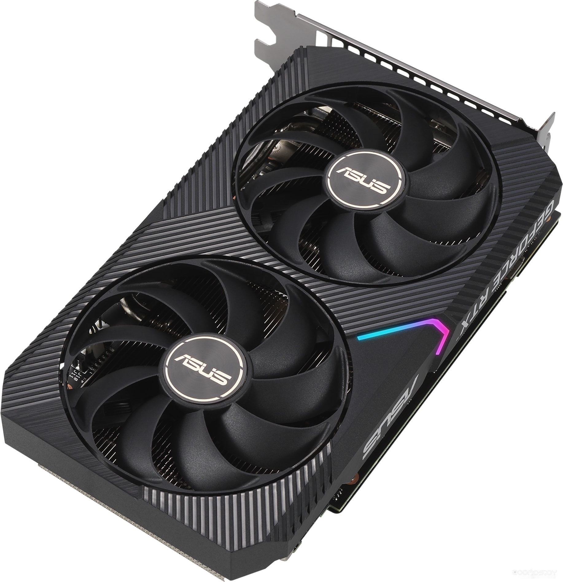 Видеокарта Asus Dual GeForce RTX 3060 Ti V2 Mini OC Edition 8GB GDDR6, фото 4