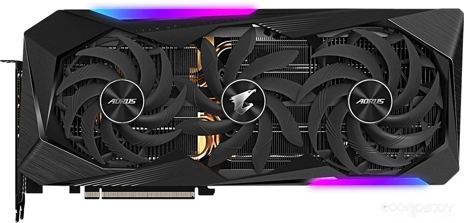 Видеокарта Gigabyte Aorus GeForce RTX 3070 Ti Master 8G GDDR6X GV-N307TAORUS M-8GD, фото 1