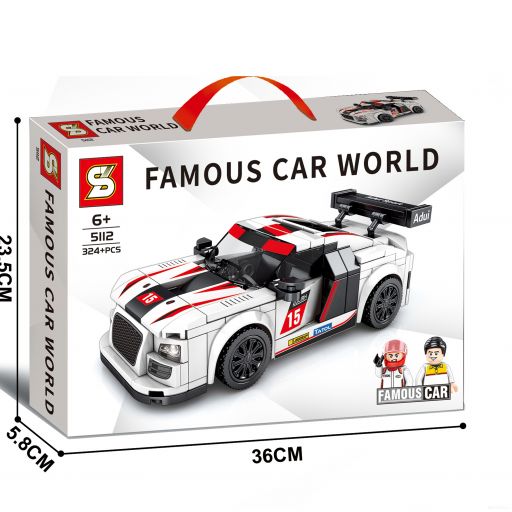 Конструктор Sembo Famous Car World 5112