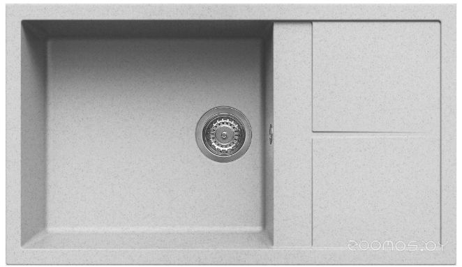 Кухонная мойка Elleci Unico 410 White K96, фото 1