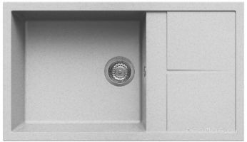 Кухонная мойка Elleci Unico 410 White K96