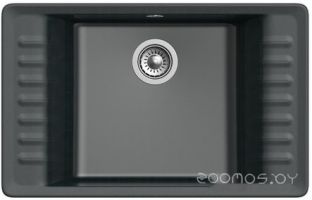 Кухонная мойка GranFest QUARZ GF-ZW71 (черный)