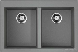 Кухонная мойка Omoikiri Bosen 80-2 GR (leningrad grey)