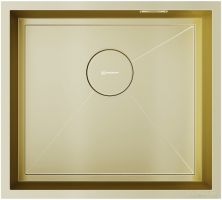 Кухонная мойка Omoikiri Kasen 49-16 INT LG (светлое золото)