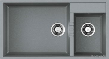 Кухонная мойка Omoikiri Tedori 85-2-U GR (leningrad grey)