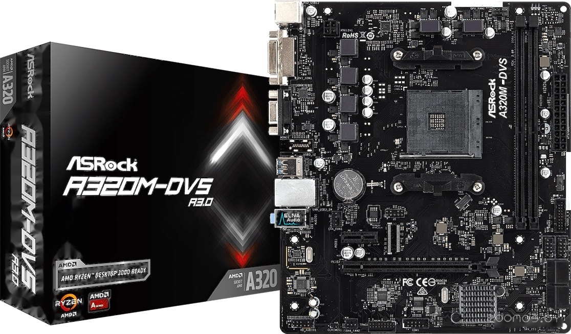 Материнская плата ASROCK A320M-DVS R3.0, фото 5