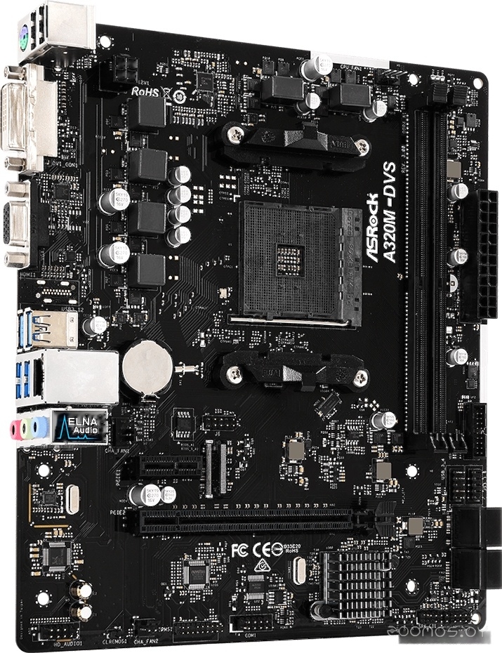 Материнская плата ASROCK A320M-DVS R3.0, фото 4