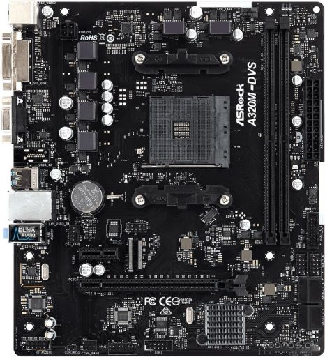 Материнская плата ASROCK A320M-DVS R3.0, фото 1