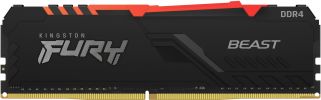 Оперативная память Kingston FURY Beast RGB 2x16GB DDR4 PC4-24000 KF430C15BB1AK2/32