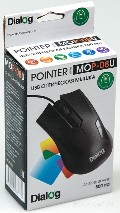 Мышь DIALOG MOP-08U, фото 2