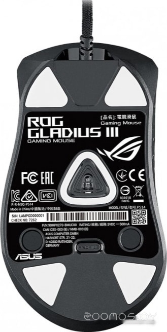 Игровая мышь Asus ROG Gladius III, фото 5