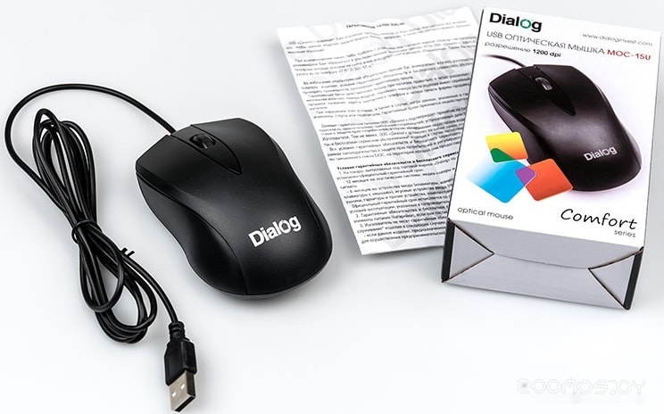 Мышь DIALOG Comfort MOC-15U, фото 8