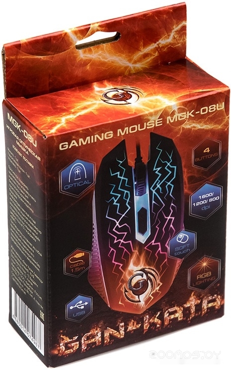 Игровая мышь DIALOG Gan-Kata MGK-08U, фото 5
