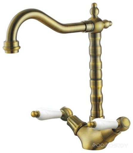 Смеситель Kaiser Vincent 31033-1 brass antique, фото 1