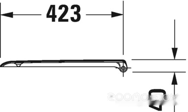Унитаз Duravit D-code 45350900A1, фото 7