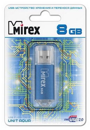 USB Flash Mirex UNIT AQUA 8GB