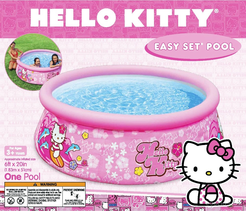 Бассейн INTEX Hello Kitty 183x51 [28104NP], фото 3