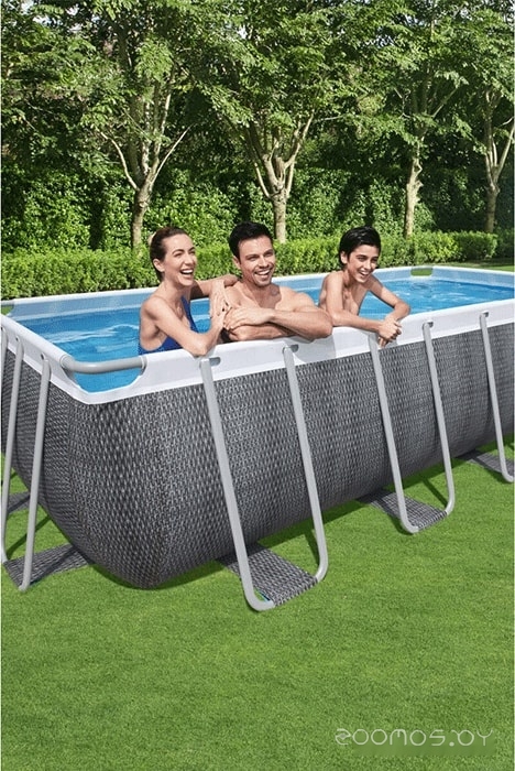 Каркасный бассейн Bestway Power Steel 56996 (488х244х122), фото 3