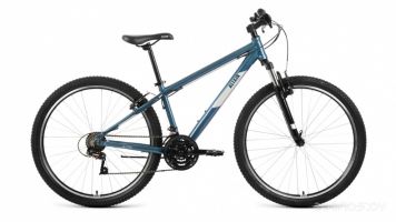 Велосипед ALTAIR AL 27.5 V (15, темно-синий/серебристый, 2022)