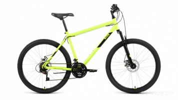 Велосипед ALTAIR MTB HT 26 2.0 disc (19, зеленый/черный, 2022)