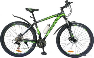 Велосипед Nasaland 29M031 C-T21 29 р.21 2021 (черный/салатовый)
