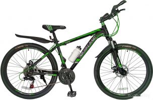 Велосипед Nasaland 6123M 26 р.16 2021 (черный/зеленый)