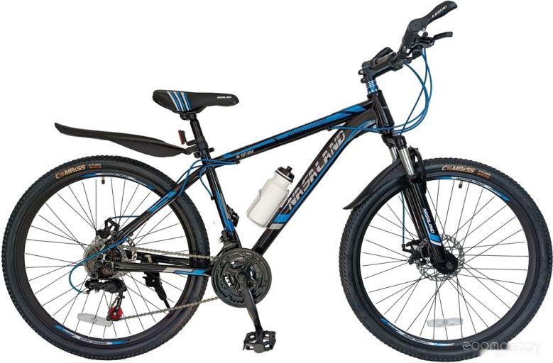 Велосипед Nasaland 6123M 26 р.16 2021 (черный/синий)