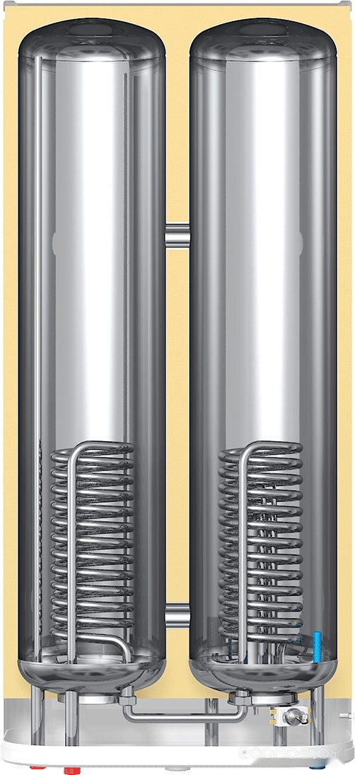 Накопительный электрический водонагреватель Thermex Flat 80 V Combi, фото 2