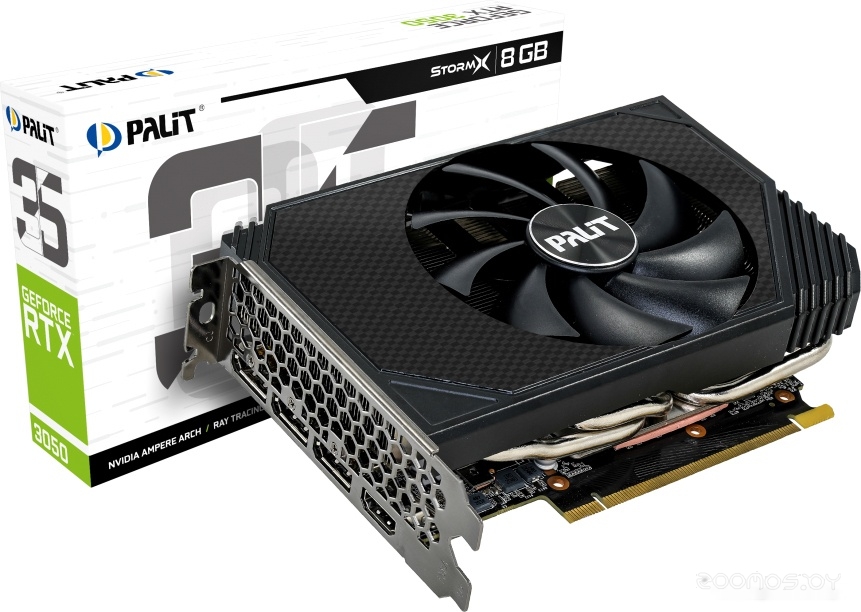 Видеокарта PALIT GeForce RTX 3050 StormX 8G NE63050019P1-190AF, фото 7