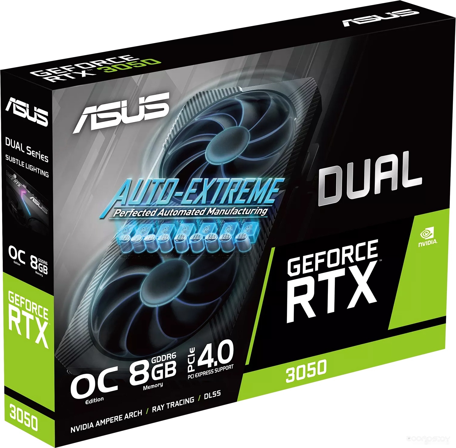 Видеокарта Asus Dual GeForce RTX 3050 OC Edition 8GB DUAL-RTX3050-O8G, фото 3