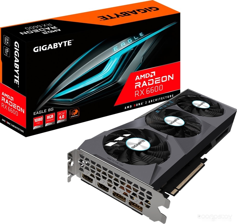 Видеокарта Gigabyte Radeon RX 6600 Eagle 8G, фото 25