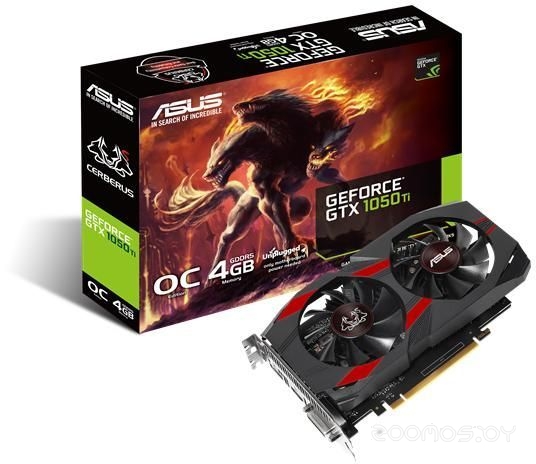 Видеокарта Asus GeForce GTX 1050 Ti 4096Mb, фото 5
