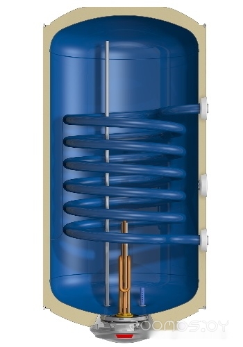 Накопительный электрический водонагреватель Thermex ER 100 V (combi R), фото 2