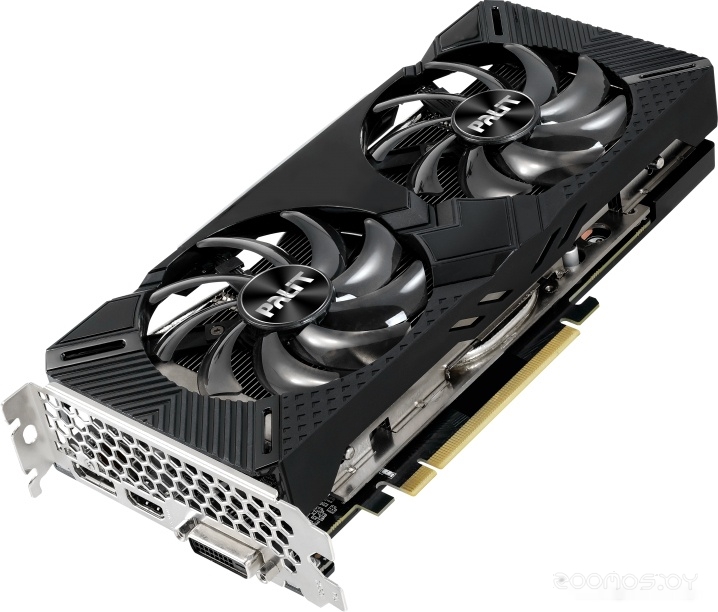 Видеокарта PALIT GeForce RTX 2060 Dual 12GB NE62060018K9-1160C, фото 2