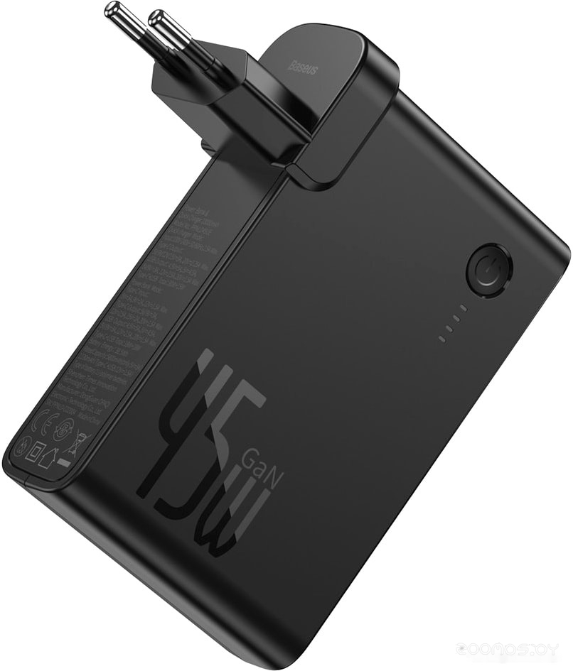 Портативное зарядное устройство Baseus GaN PPNLD-C01 10000mAh (черный), фото 3