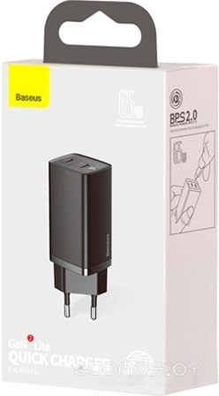 Сетевое зарядное Baseus CCGAN2L-E01, фото 5