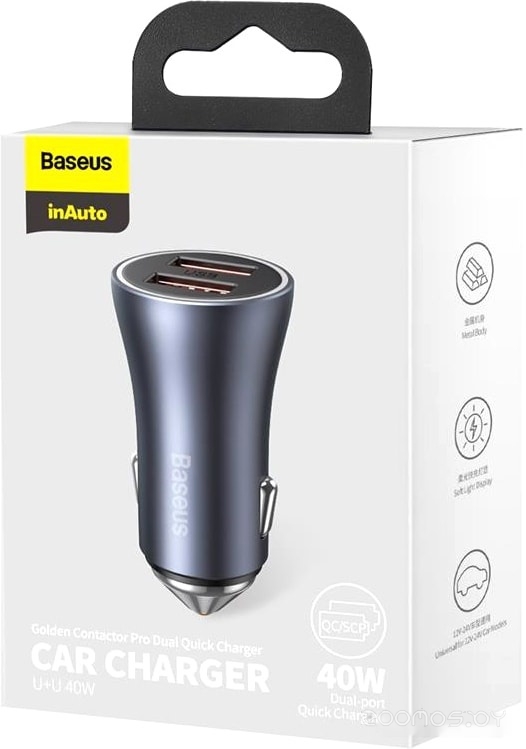 Автомобильное зарядное Baseus CCJD-A0G, фото 4