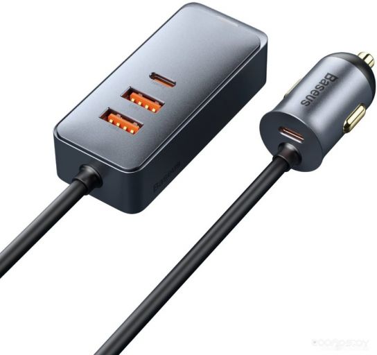 Автомобильное зарядное Baseus CCBT-A0G, фото 1