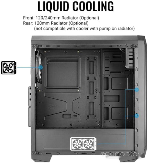 Корпус Aerocool Skyline-A-BK-v1, фото 17