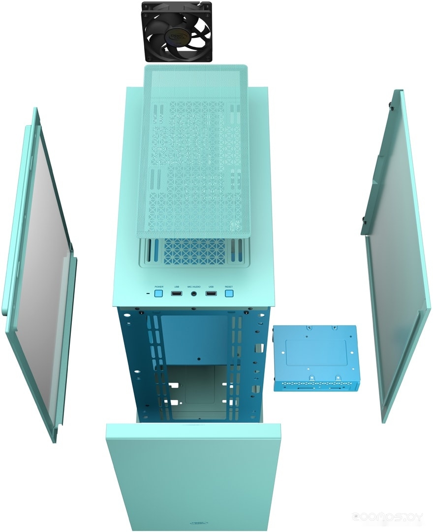 Корпус Deepcool Macube 110 GRBL R-MACUBE110-GBNGM1N-A-1, фото 6