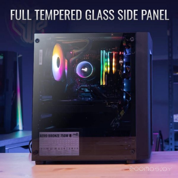 Корпус Aerocool Hexform-G-BK-v1, фото 10