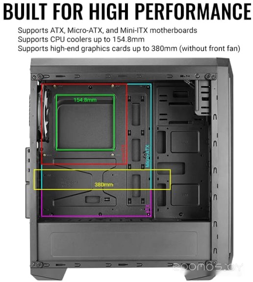 Корпус Aerocool Skyline-A-BK-v1, фото 18